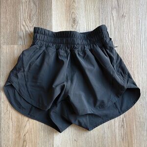 Lululemon Track That High-Rise Lined Short 3” - Black, Size 2